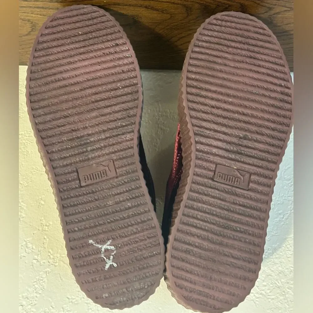 Fenty Puma x Rihanna FW16 Velvet Creepers Royal Purple EU 41 US 10